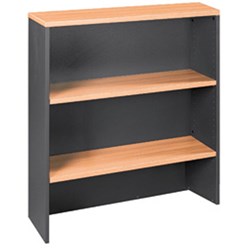 OM HUTCH 900 x D325 x H1080mm Beech Charcoal