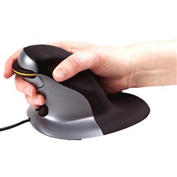 FELLOWES® PENGUIN MOUSE Mouse Ambidextrous Vertical Wired Medium