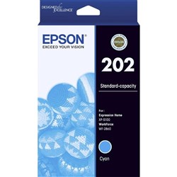 EPSON 202 CYAN INK CARTRIDGE