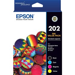 EPSON 202 4 COLOUR VALUE PACK