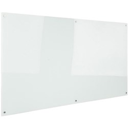 900 x 600 GLASSBOARD INCLUDES WALL FIXINGS WHITE