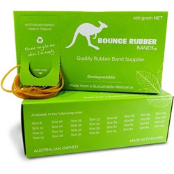 BOUNCE RUBBER BANDS® SIZE 32 100GM BOX