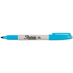 SHARPIE FINE POINT MARKER Permanent 1.0mm Fine Turquoise