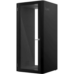 INAPOD S POD SINGLE PERSON BOOTH 1000W x 1000D x 2170H Black