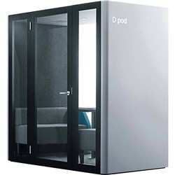 INAPOD D POD 2 - 4 PERSON BOOTH 2200W x 1200D x 2170H Silver