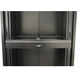 Go Steel Tambour Accessory Roll Out File Frame 1200mmW Black