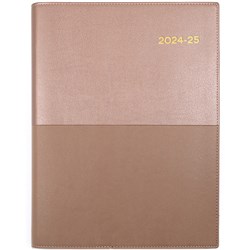 Collins Vanessa Financial Year Diary A4 Day to Page Champagne
