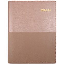 Collins Vanessa Financial Year Diary A5 Day to Page Champagne