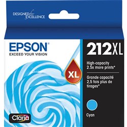 EPSON 212XL HY CYAN INK CARTRIDGE