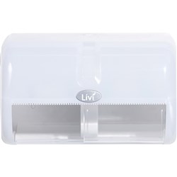 Livi Double Toilet Roll Dispenser