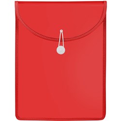 Marbig Document Wallet A4 Top Load Red