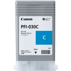 Canon PFI-030 Cyan Ink Tank 55ml