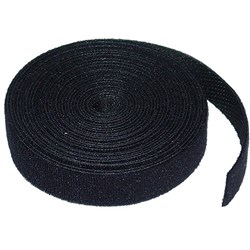 8Ware Hopp and Loop Cable Fastener 25m x 12mm Black