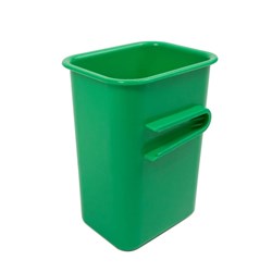 Visionchart Creative Kids Plastic Connector Tub 85W x 65D x 115mmH Green