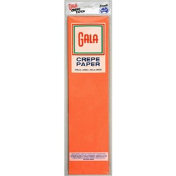 Alpen Gala Crepe Paper 240X50cm Orange Pack of 12