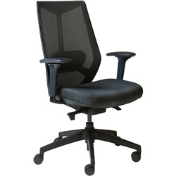 Rapid Arco Operator Chair Mesh Back Black