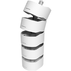 Rapid Umbilical Power Pole Axess 2800mm White
