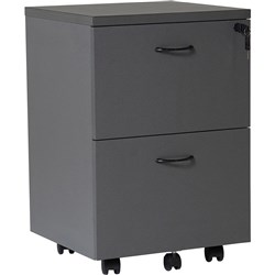 Rapid Worker Mobile Pedestal 2 Drawer 690Hx465Wx447mmD Ironstone