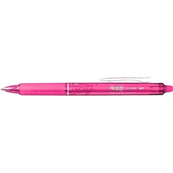 Pilot Frixion Clicker Pen Fine 0.7mm Pink