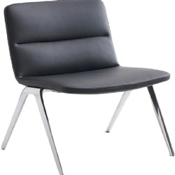NTS Bondi Visitor Chair Black PU