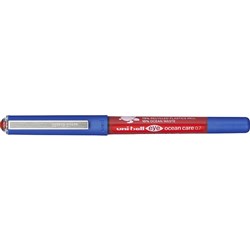 Uni-Ball UB-157 Eye Ocean Care Rollerball Pen Micro 0.7mm Red