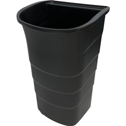 Compass Bucket 56L for Compass 3 Shelf Utility Cart Black