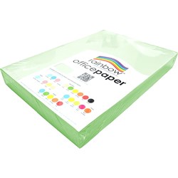 Rainbow Office Copy Paper A3 80gsm Mint Ream of 500