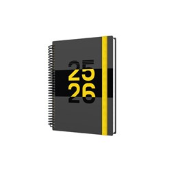 Collins Delta Financial Year Diary A5 Week To View Yellow