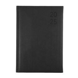 Debden Silhouette Diary A5 Day To Page Charcoal