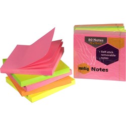 NOTE - STICK ON MARBIG BRILLIANT CUBE PKT5 75x75mm