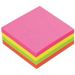 NOTE - STICK ON MARBIG 75x75mm BRILLIANT CUBE 1810799 PKT