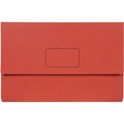 WALLET F/C SLIMPICK DOCUMENT BRIGHTS RED PK10