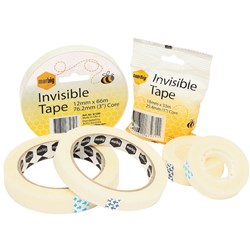 MARBIG INVISIBLE TAPE 18mm x 66