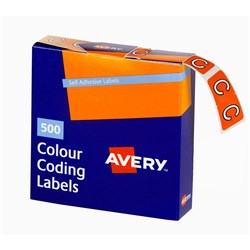 AVERY COLOUR CODING LABELS C PK500