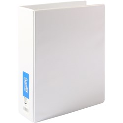 BINDER- A4 3 D RING 50MM WHITE