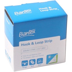 FASTENER- VELCRO HOOK & LOOP STRIPS BANTEX