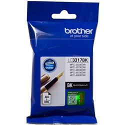 BROTHER LC3317BK BLACK INK CARTRIDGE