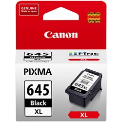 CANON PG645XL BLACK HI YIELD CARTRIDGE 645XL BLACK