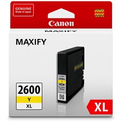 CANON PGI2600XL YELLOW INK TANK 1.5K pgs