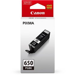 CANON INKJET PGI650 CARTRIDGE Black iP7260 MG6360 MG5460 650