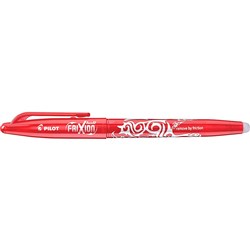 PILOT FRIXION ERASABLE GEL PEN RED