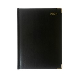 Debden Manager Classic Diary Day To A Page 190X260mm Black