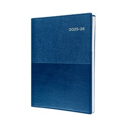 Collins Vanessa Financial Year Diary A4 Day to Page Blue