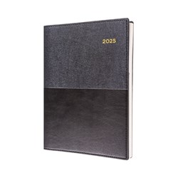 COLLINS VANESSA SERIES DIARY A5 1 Day to a Page Black