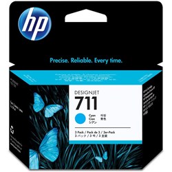 HP 711 INK CARTRIDGE 29ml CYAN