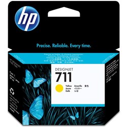 HP #711 INK CARTRIDGE 29ml YELLOW