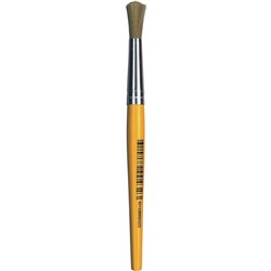 EDVANTAGE STUBBY PAINT BRUSHES Stubby Minor Round Nylon Bristle Brush