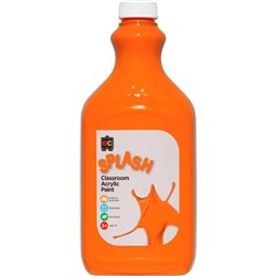 EC CLASSROOM SPLASH PAINT 2 Litre Tangy Orange