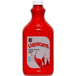 EC LIQUICRYL PAINT RED 2 LITRE
