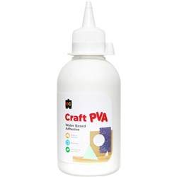 CRAFT PVA GLUE 250ML BOTTLE